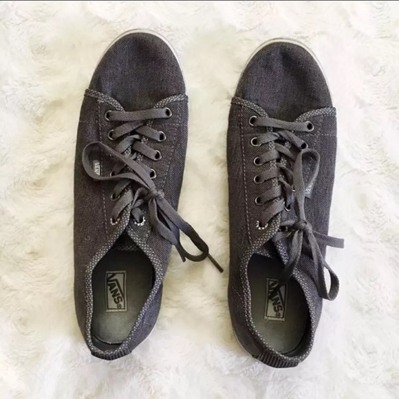 Vans Shoes - Gray vans women’s shoes